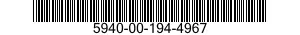 5940-00-194-4967  5940001944967 001944967