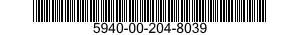 5940-00-204-8039  5940002048039 002048039