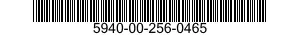 5940-00-256-0465  5940002560465 002560465