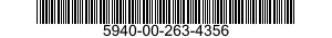 5940-00-263-4356  5940002634356 002634356