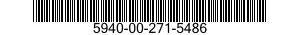 5940-00-271-5486 TERMINAL,FEEDTHRU 5940002715486 002715486