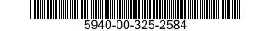 5940-00-325-2584  5940003252584 003252584