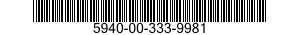 5940-00-333-9981 TERMINAL,LUG 5940003339981 003339981