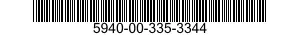 5940-00-335-3344  5940003353344 003353344