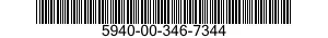 5940-00-346-7344  5940003467344 003467344