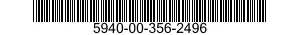 5940-00-356-2496  5940003562496 003562496