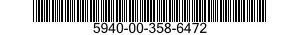 5940-00-358-6472  5940003586472 003586472