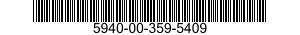 5940-00-359-5409  5940003595409 003595409