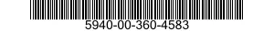 5940-00-360-4583  5940003604583 003604583
