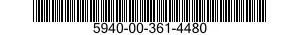 5940-00-361-4480  5940003614480 003614480