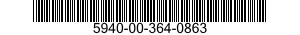 5940-00-364-0863  5940003640863 003640863