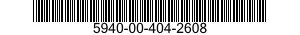 5940-00-404-2608  5940004042608 004042608
