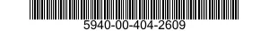 5940-00-404-2609  5940004042609 004042609