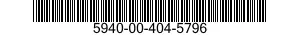 5940-00-404-5796 TERMINAL JUNCTION BLOCK,SECTIONAL 5940004045796 004045796