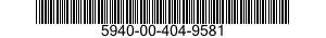5940-00-404-9581  5940004049581 004049581