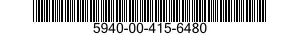5940-00-415-6480 TERMINAL,STUD 5940004156480 004156480