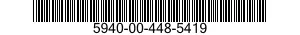 5940-00-448-5419 TERMINAL,STUD 5940004485419 004485419