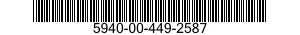 5940-00-449-2587  5940004492587 004492587