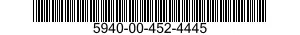5940-00-452-4445  5940004524445 004524445