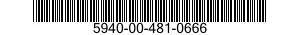 5940-00-481-0666 TERMINAL BOARD 5940004810666 004810666