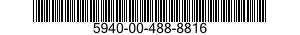 5940-00-488-8816 TERMINAL,FEEDTHRU 5940004888816 004888816