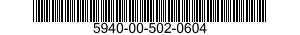 5940-00-502-0604  5940005020604 005020604