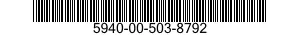 5940-00-503-8792  5940005038792 005038792