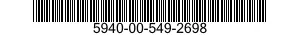 5940-00-549-2698  5940005492698 005492698
