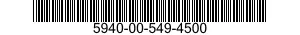5940-00-549-4500 TERMINAL,STUD 5940005494500 005494500