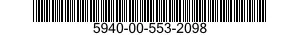 5940-00-553-2098  5940005532098 005532098