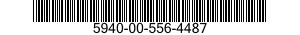5940-00-556-4487 SOCKET,PLUG-IN ELECTRONIC COMPON 5940005564487 005564487