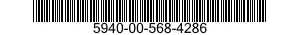 5940-00-568-4286 PLUG,TIP 5940005684286 005684286