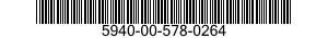 5940-00-578-0264  5940005780264 005780264