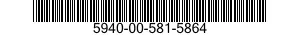 5940-00-581-5864  5940005815864 005815864