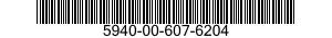 5940-00-607-6204 TERMINAL,LUG 5940006076204 006076204