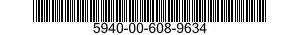 5940-00-608-9634 CONNECTOR,PLUG,ELECTRICAL 5940006089634 006089634
