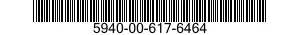 5940-00-617-6464  5940006176464 006176464