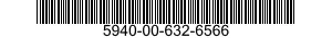 5940-00-632-6566 TERMINAL,FEEDTHRU 5940006326566 006326566