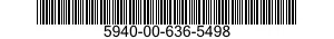 5940-00-636-5498  5940006365498 006365498