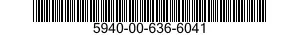 5940-00-636-6041  5940006366041 006366041