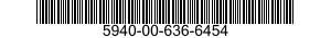 5940-00-636-6454  5940006366454 006366454