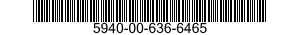 5940-00-636-6465  5940006366465 006366465