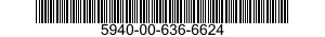 5940-00-636-6624  5940006366624 006366624