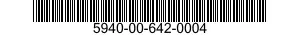 5940-00-642-0004 TERMINAL,LUG 5940006420004 006420004