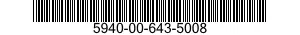 5940-00-643-5008  5940006435008 006435008