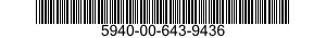 5940-00-643-9436  5940006439436 006439436
