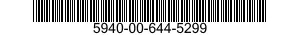 5940-00-644-5299 TERMINAL,STUD 5940006445299 006445299