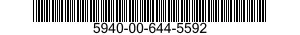5940-00-644-5592 TERMINAL BOARD 5940006445592 006445592