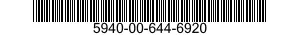5940-00-644-6920 POST,BINDING,ELECTRICAL 5940006446920 006446920