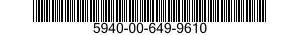 5940-00-649-9610  5940006499610 006499610